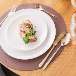 Príborový set 16 ks – Salamanca PVD Champagne matný