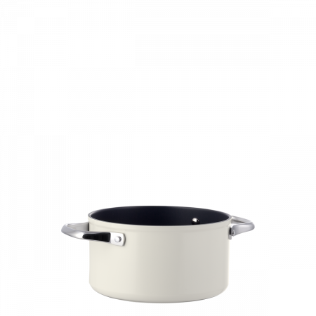 Hrniec s titánovým povrchom krémový Ø 20 cm - Saturn Terra Lunasol