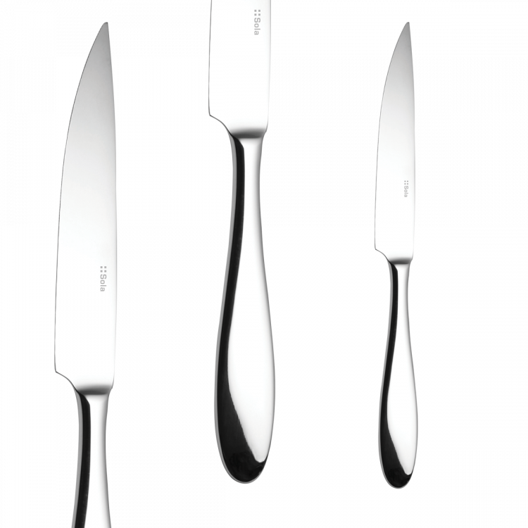 Steakový nôž s dutou rúčkou 24,5 cm - Turin
