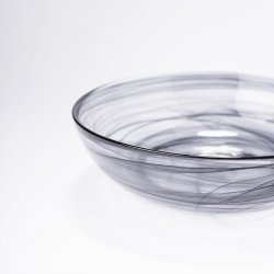 Sklenený set čierny 25 ks - Elements Glass