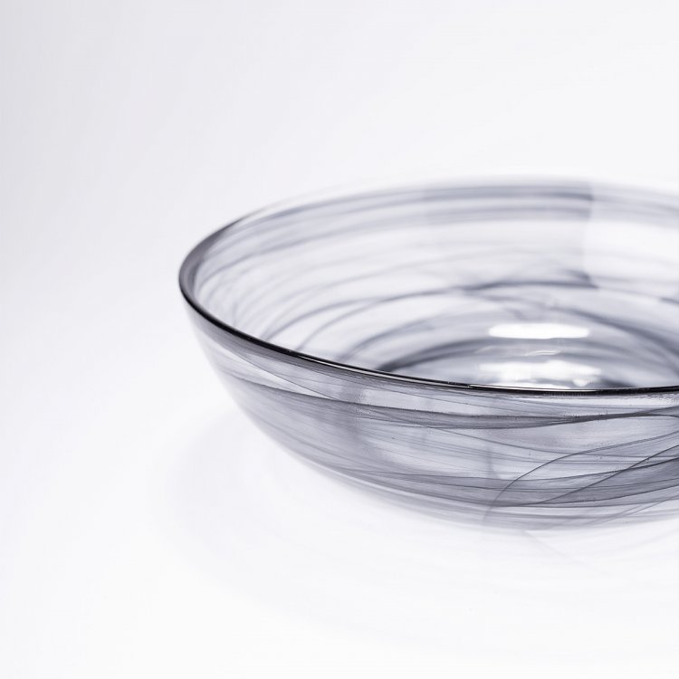 Sklenený set čierny 25 ks - Elements Glass