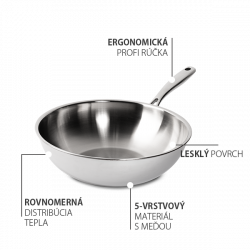 Panvica Orion Professional ø28 cm Platinum Lunasol