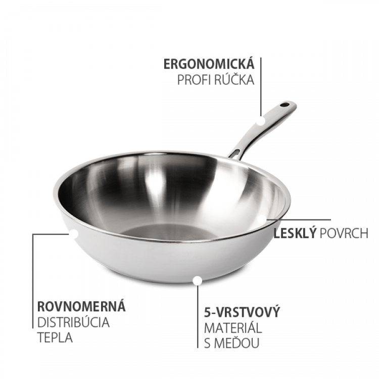 Panvica Orion Professional ø28 cm Platinum Lunasol