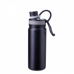 Termo fľaša z nehrdzavejúcej ocele 650 ml čierna matná - To Go