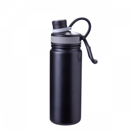 Termo fľaša z nehrdzavejúcej ocele 650 ml čierna matná - To Go