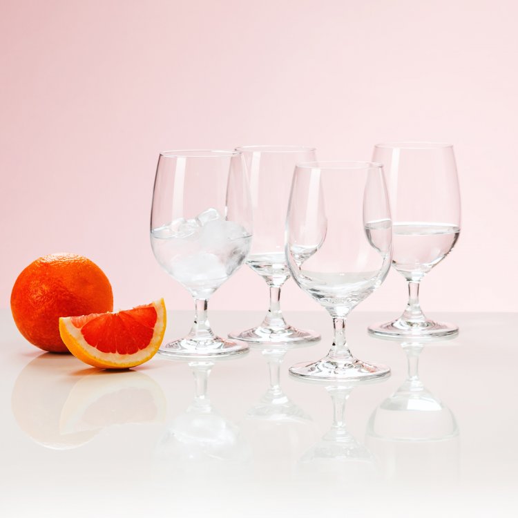 Poháre na stopke 310 ml set 4 ks - Univers Glas Lunasol META Glass