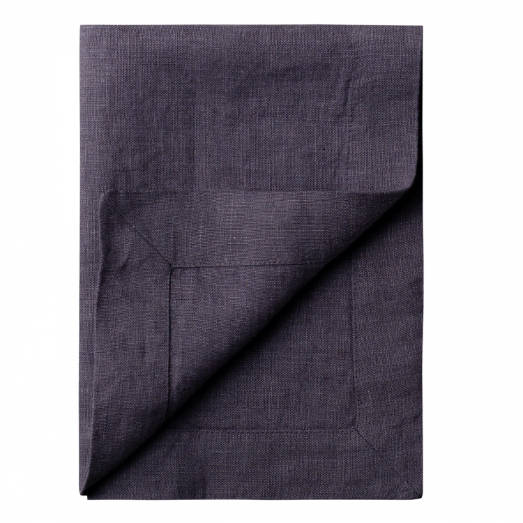 Antracitové ľanové prestieranie 35 x 50 cm - Gaya Ambiente