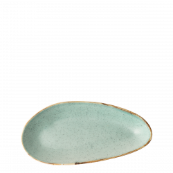 Tanier oválny Sand tyrkysový 25 cm – Gaya