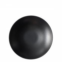 Tanier hlboký 21,5 cm 4 ks - Basic čierny matný