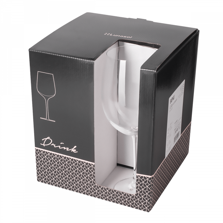 Poháre na červené víno 850 ml set 4 ks - Benu Glas Lunasol META Glas