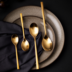 Tanier plytký Coupe 27 cm set 4 ks – Elements Stone