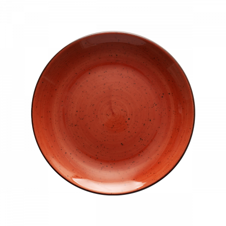 Tanier plytký 21 cm červený - Hotel Inn Chic farebný