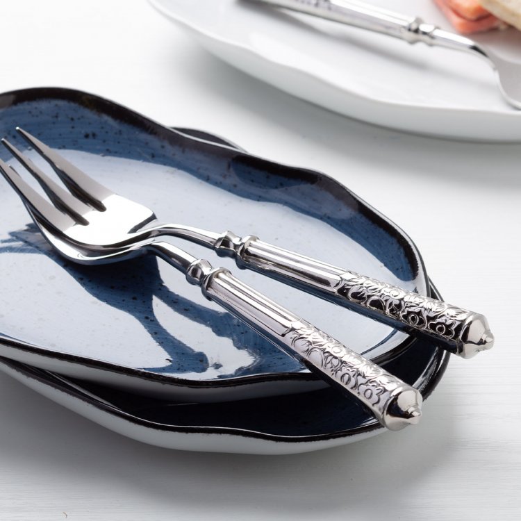 Tanier plytký 17 cm modrý - Hotel Inn Chic farebný