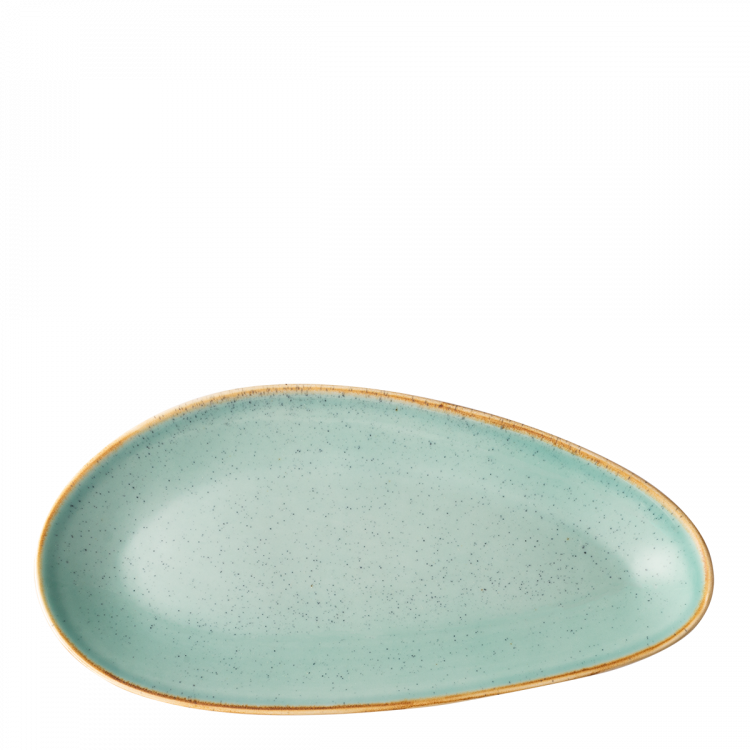Tanier oválny Sand tyrkysový 41 cm – Gaya