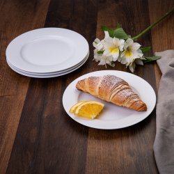Dezertný tanier 20 cm set 4 ks - Basic