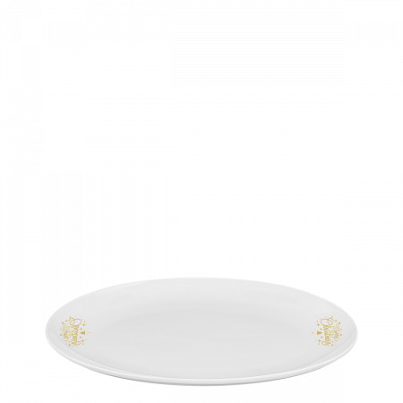 Servírovací tanier oválny 26 cm - Premium Platinum Line Merry Christmas