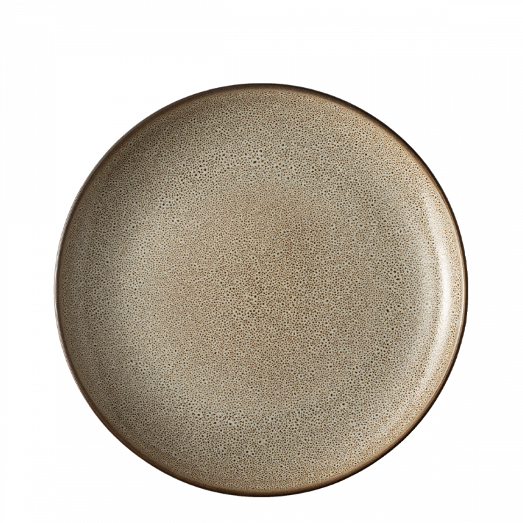 Tanier plytký Coupe 27 cm set 4 ks – Elements Stone