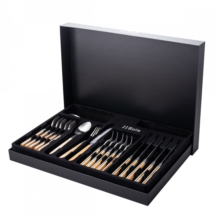 Príborový set 24 ks – Image Maple Wood