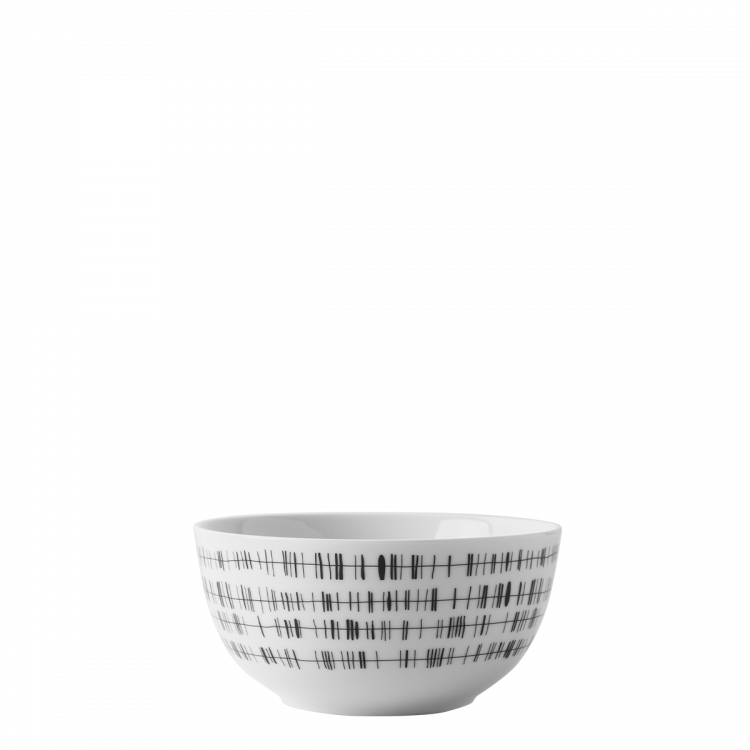 Miska na cereálie 14 cm set 4 ks - Basic Dots