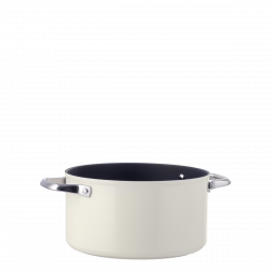 Hrniec s titánovým povrchom krémový Ø 24 cm - Saturn Terra Lunasol